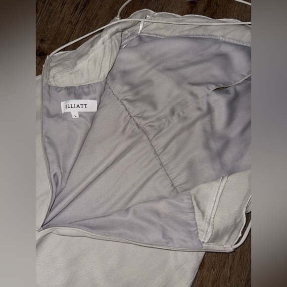 Elliatt • Revolve • Elation Taupe Halter Backless Midi Dress - Picture 16 of 16